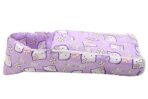 Infantbond Blue Sleeping Bag with Mattress (Blue Purple Cotton) ? Fast Shipping to USA & Canada - Image 5