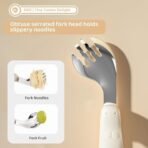 StarAndDaisy Stainless Steel Divided Baby Plates for Babies (White) - Fast Shipping to USA & Canada - Image 4