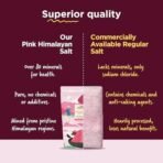 Two Brothers Organic Farms Pink Himalayan Rock Salt (1KG) Naturally Rich in Minerals | Unprocessed, Additive-Free Salt Packed with Iron, Copper, Zinc & Manganese | A Healthier Alternative for Cooking - Fast Shipping to USA & Canada - Image 4