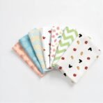 TIDY SLEEP Muslin Baby Face Napkin for New Born (Washable, Reusable Extra Soft Baby Face Napkin) (7) - Fast Shipping to USA & Canada - Image 2