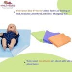 Infantbond Waterproof Quick Dry Sheet Pack of 4 (64?50 cm) ? Fast Shipping to USA & Canada - Image 5