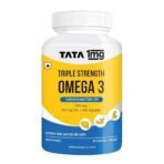 TATA 1mg Omega 3 Fish Oil 1250mg - 90 Caps - Fast Shipping to USA & Canada - Image 2