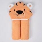 TIDY SLEEP Hooded Baby Bath Towel for New Born, Super Soft, Highly Absorbent, Toddler Bath Towel 68X130 cm Baby Tiger - Fast Shipping to USA & Canada - Image 3