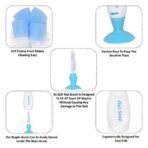 1st Step bpa Free 2 in 1 Bottle and Nipple Cleaning Brush with Suction Base and Nylon bristles for Easy Cleaning (Blue) - Fast Shipping to USA & Canada - Image 3