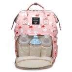 MOM CARE Waterproof Mother Bag for Babies, Diaper Bag for Baby, Maternity Travel Backpack Spacious Cushioned Shoulder Strap Many Compartment Multi Utility Large.(Pink) - Fast Shipping to USA & Canada - Image 2