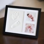a baby cherry - Baby Handprint and Footprint Kit - Baby Hand and Foot Casting Kit for Newborn | Baby Foot Printing kit for Baby Boys & Girls || Black Color || Set of 1 - Fast Shipping to USA & Canada - Image 4