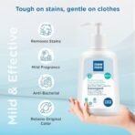 Mee Mee Baby Liquid Detergent 500 ml | Ph balanced, Free from Harsh Chemicals, Safe for mother's hands & baby's skin | Anti-Bacterial, Removes Stains & Odor with One Drop, Hypoallergenic - Fast Shipping to USA & Canada - Image 4