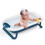 StarAndDaisy Baby Bath Tub for 0 to 5 Years/Bath Tub for Kids 0-3 Years, Tub for Girls & Boys with Soap Tray, Easy to Store (BT-Blue). - Fast Shipping to USA & Canada - Image 2