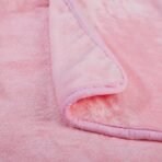 haus & kinder Kids Fur Blanket ? 450 GSM Super Soft Winter Blanket for Babies & Kids (0?12 Years), 150x230 cm, Baby Pink 1 Piece - Fast Shipping to USA & Canada - Image 6