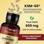 TATA 1mg Tejasya Ashwagandha KSM-66 - 60 Caps - Fast Shipping to USA & Canada - Image 5