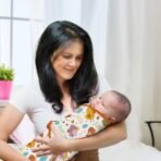 a baby cherry - Baby Swaddle Wrap for New Born || Adjustable Swaddle for New Born Baby || 100% Cotton Soft Baby Blanket for 0-6 Months - Pack of 2 (Multi-Color, 200 GSM) - Fast Shipping to USA & Canada - Image 6