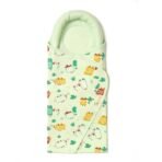 TIDY SLEEP Baby Swaddle Wrappper Adjustable for Newborn || 100% Cotton Soft || Newborn Blanket for 0-3 Months (Green Wild City) - Fast Shipping to USA & Canada - Image 7