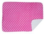 First Kick Baby Blankets New Born Combo Pack of Polka Printed Wrapper Durable Polyester Towel Cum Baby Sleep Crib Wrapping Sheet (100 cm x 75cm, 0-12 Months) Pack of 2 - Fast Shipping to USA & Canada - Image 6