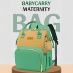 StarAndDaisy Baby Bag for Mother Travel/Maternity Bag with Multi Compartments, Insulated Bottle Pockets, Waterproof, 30L Capacity ? Green Yellow - Fast Shipping to USA & Canada - Image 3