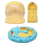 Infantbond Reversible Nest Mattress with Net (Yellow) ? Fast Shipping to USA & Canada - Image 2