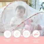 TIDY SLEEP Mattress with Mosquito Net, Mosquito Protection Mattress, Size: 90cm x 65cm x 10cm Drop - Fast Shipping to USA & Canada - Image 3