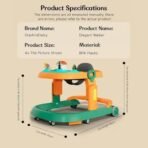 StarAndDaisy Baby Walker, Walker for Kids 6-18months Boy & Girl, Push Walker 3 Speed Height Adjustment, Multi-Level Seat Adjustment, Recreational Music Toy Bar. - Fast Shipping to USA & Canada - Image 4