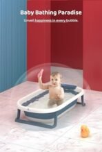 StarAndDaisy Baby Bath Tub for 0 to 5 Years/Bath Tub for Kids 0-3 Years, Tub for Girls & Boys with Soap Tray, Easy to Store (BT-Blue). - Fast Shipping to USA & Canada - Image 3