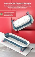 StarAndDaisy Baby Bath Tub for 0 to 5 Years/Bath Tub for Kids 0-3 Years, Tub for Girls & Boys with Soap Tray, Easy to Store (BT-Blue). - Fast Shipping to USA & Canada - Image 7