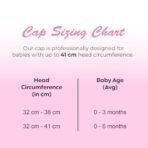 a baby cherry 100% Organic Cotton Baby Caps for Born 0-3 Months | Cap Mittens and Booties Set for New Born Baby | Soft & Comfortable Unisex Baby Accessories for Boys & Girls - Fast Shipping to USA & Canada - Image 6