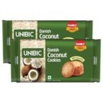 Unibic Danish Coconut Cookies, 270Gm (Pack Of 2)/300Gm (Pack Of 2) Weight May Vary - Fast Shipping to USA & Canada - Image 2