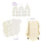 MOM'S HOME New Born Baby Hospital Essentials Gift Box Multicolor - Pack of 27 Items - Fast Shipping to USA & Canada - Image 5