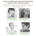 StarAndDaisy Soft Silicone Baby Pacifiers with Unique Shape to Support Psychological Breathing, Teether & Pacifier for Newborns. (Blue) - Fast Shipping to USA & Canada - Image 7