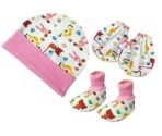 First Kick New Born Baby Gift Set Combo Pack for Baby Boys and Baby Girls Pack of 11 Pcs Unicorn Pink - Fast Shipping to USA & Canada - Image 5