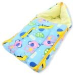 First Kick Cotton Baby Blankets Newborn Pack of Super Soft Baby Wrapper Cum Baby Sleeping Bag For Baby Boys, Baby Girls, Babies (0-3 Months) Lightweight, Blue - Fast Shipping to USA & Canada - Image 3