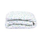 MOM'S HOME Organic Cotton Baby Quilt Blanket- 0-3 Year-110x120 Quilt - Blue Heart (AC and Mild Winters)| TC - 150 - Fast Shipping to USA & Canada - Image 4