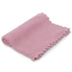 haus & kinder 100% Cotton Knitted Blanket for New Born Baby | Baby All Season AC Blankets | Quilt Wrapper for New Born Boy & Girl | Size 80 cm x 100 cm, 0 to 2 Years | Thumbie with Toy (Pink) - Fast Shipping to USA & Canada - Image 4