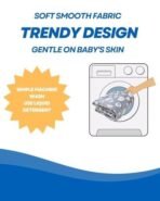 First Kick Baby Blankets New Born Crib Printed Sheet Blanket for Baby Boys and Baby Girls, L 100 cm x B 75 cm, Pack of 2 Pc. - Fast Shipping to USA & Canada - Image 6