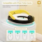 StarAndDaisy Baby Potty Training Seat/Kids Toilet Seat 1-8 Years with Child Safety Anti Slip Buckle Fixation & 4 Anti Skid Pads, Removable PVC Soft Cushion. - Fast Shipping to USA & Canada - Image 7