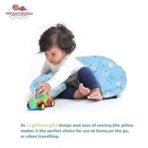 Infantbond Feeding Pillow with Detachable Cover (Cloud Blue) ? Fast Shipping to USA & Canada - Image 5