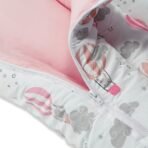 Haus & Kinder Cotton Poplin 3 in 1 Baby Carry Nest Cum Sleeping Bag-Carry Nest for New Born Baby to 6 Months, Perfect Size for Your Baby 67*30CM, Portable Baby Sleeping Nest Multi Color, Tiny Journeys - Fast Shipping to USA & Canada - Image 6