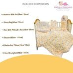 Infantbond Cotton Bedding Combo (Cloud Orange P) ? Fast Shipping to USA & Canada - Image 3