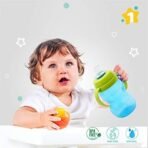 1st Step 250 ml BPA Free Polypropylene Soft Spout Sipper (Blue) - Fast Shipping to USA & Canada - Image 5