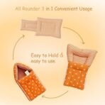 Infantbond Bedding with Net & Blanket (Orange Crown) ? Fast Shipping to USA & Canada - Image 7
