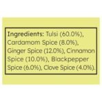 TE-A-ME Green Tea Tulsi Mix 50gm Tin | Premium Dried Tulsi Leaves with Warming Spices | Caffeine-Free | Diwali Gift - Fast Shipping to USA & Canada - Image 4