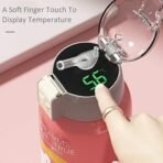 StarAndDaisy Smart Kids School Water Bottle SUS Insulated (SUS304 Brown) (GA-W4ZY-Z0DR-Pink) - Fast Shipping to USA & Canada - Image 7
