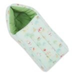 Haus & Kinder Cotton Poplin 3 in 1 Baby Carry Nest Cum Sleeping Bag - Baby Sleeping Nest Multi Color | Carry Nest for New Born Baby to 6 Months, Perfect Size for Your Baby 67*30Cm, Sunny Citrus Splash - Fast Shipping to USA & Canada - Image 2