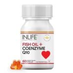 INLIFE Fish Oil CoQ10 Omega 3 - 60 Liquid Capsules - Fast Shipping to USA & Canada - Image 2