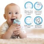 Mee Mee BPA-Free Baby Feeding Bottle, Eazy Flo Technology, Anti-Colic Valve, 0-3 Years (Blue, 130 ML (Pack of 2)) - Fast Shipping to USA & Canada - Image 6