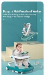 StarAndDaisy Baby Walkers For 6-24 Month Baby Boy Girl/Walker For Kids For 1 Years With Adjustable Height, Musical Tray/WalkerBaby With Brakes Prevant from Falling,Royal Blue - Fast Shipping to USA & Canada - Image 3