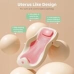 StarAndDaisy Baby Bath Seat Newborn to 0-18 Months, Non-Slip, Adjustable, Portable, Comfortable, Hygienic Baby Bather (Blue) - Fast Shipping to USA & Canada - Image 4