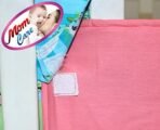 MOM CARE Baby Crib Storage Bag-Baby Stuff Organizer/Diaper Bag Storage/Baby Shower Gift Birthday/Cot organiser/ 31 * 31cm Blue &pink - Fast Shipping to USA & Canada - Image 5