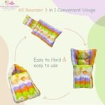 Infantbond Born Baby Bed with Net & Carry Bag (Orange Star) ? Fast Shipping to USA & Canada - Image 5