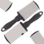 TEMPERIA (1pc) Foot Scrubber for Dead Skin - Double Sided Pedicure Kit for Women - Feet File Scrub Tools, Heel Scraper Filer & Leg Cleaner Brush - Easy to Use (Multicolour) (HF771) - Fast Shipping to USA & Canada - Image 2