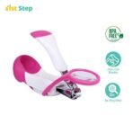 1st Step Baby Nail Clipper with Magnifying Glass (Pink) - Fast Shipping to USA & Canada - Image 3