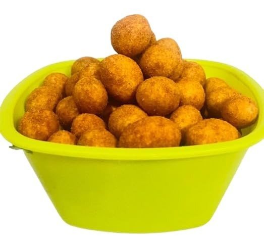 AB BRAND Katak Batak Chilli Lemon Peanut | Flavored Moongfali | Tasty Spicy Crunchy & Roasted Snack | Premium Nutty Delight with Rich Spices | Crunchy Coated Nuts | 250GM - Fast Shipping to USA & Canada